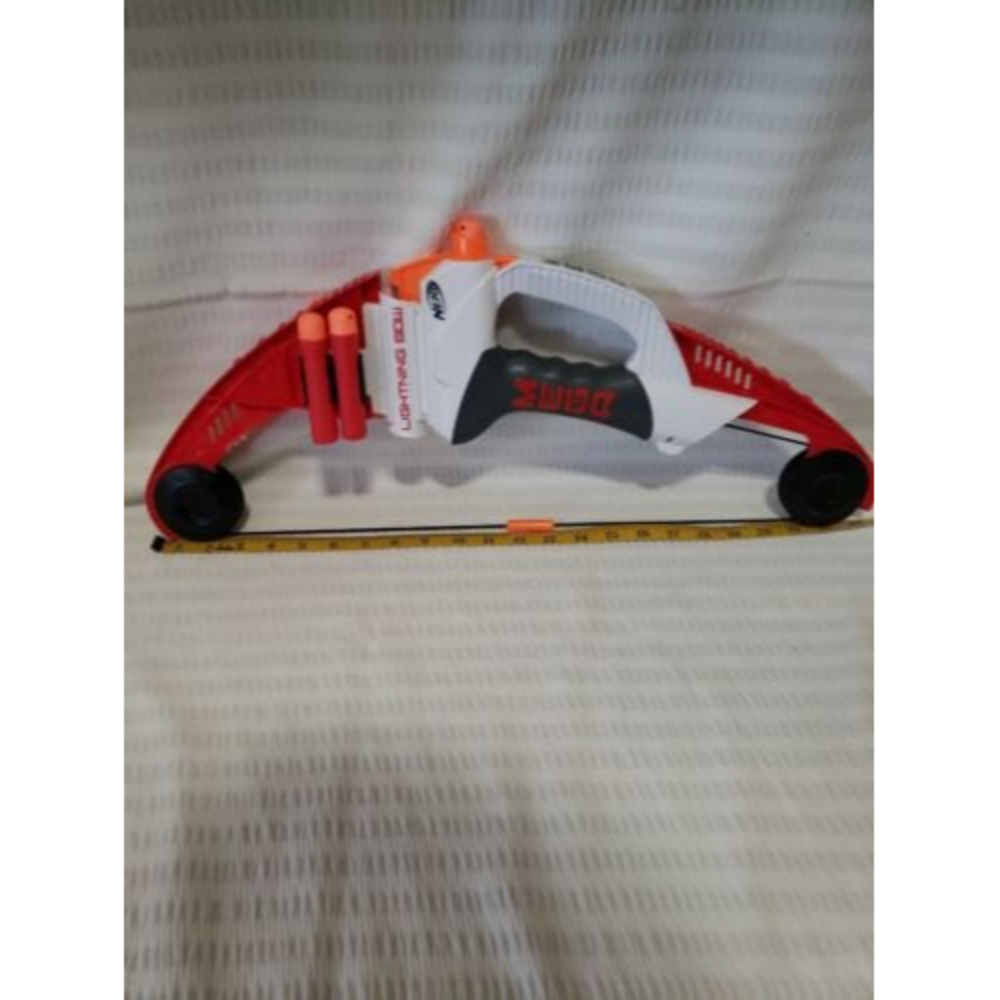Nerf Mega Lightning Bow with Darts Works